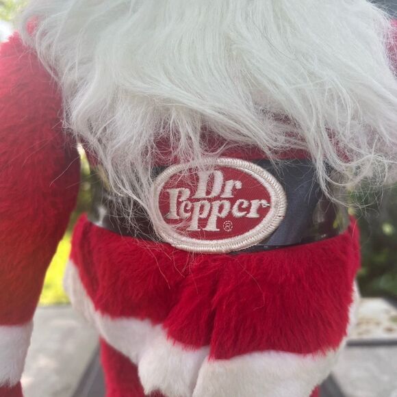 VINTAGE SANTA CLAUS ADVERTISING FIGURE DR. PEPPER DOCTOR CHRISTMAS Rare - Picture 3 of 5